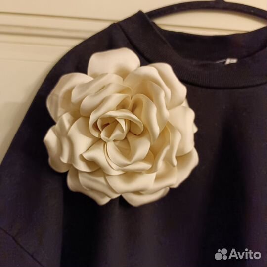 Новая брошь цветок (14 см)