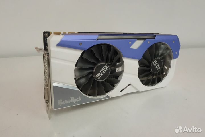 Palit geforce GTX1080 gamerock premium 8Гб