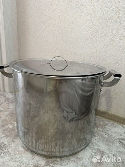 Кастрюля 40л нержавеющая сталь. Амет
