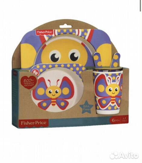 Бамбуковая детская посуда