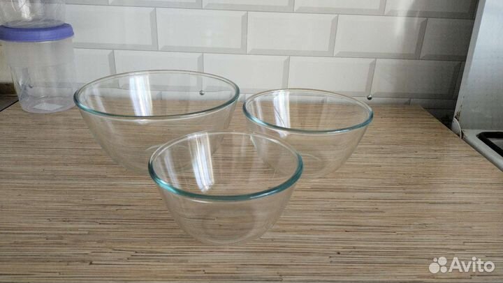 Жаропрочная посуда 3шт