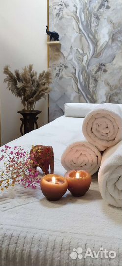 Общий массаж, массаж в 4 руки, массаж лица