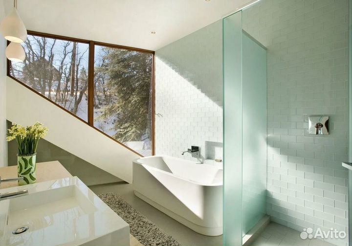 Стеклянные перегородки