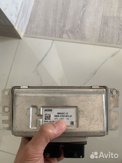 Блок управления микас 12 - 9866.3763001-01