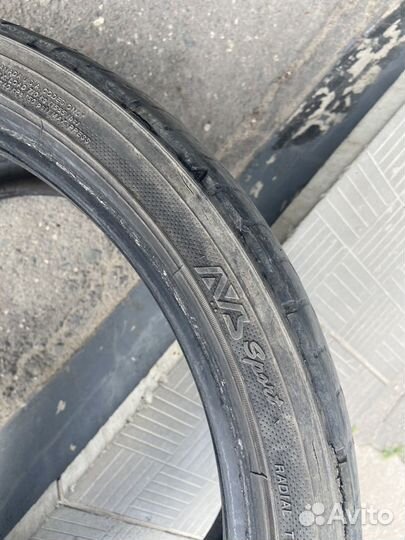 Yokohama AVS Sport V102 245/35 R19 и 275/30 R19 93Y