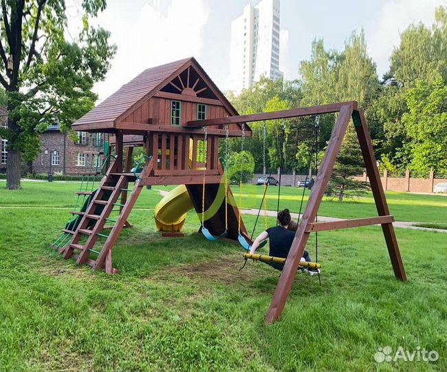 Детская игровая площадка Крепость Фани Deluxe 2