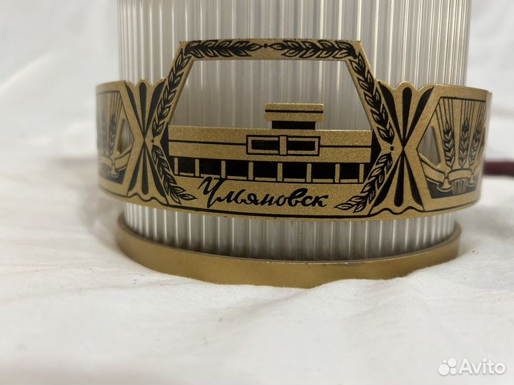 Светильник бра с символикой города Ульяновск СССР