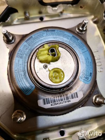 Подушка безопасности в руль Honda Accord 8