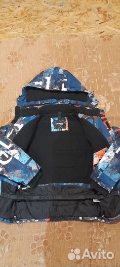 Куртка на мальчика зимняя snowest