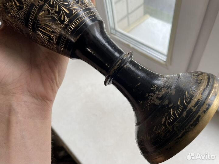 Индия ваза латунная