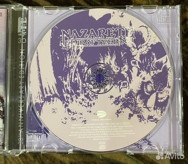 CD фирменные: Nazareth, Mark Knopfler