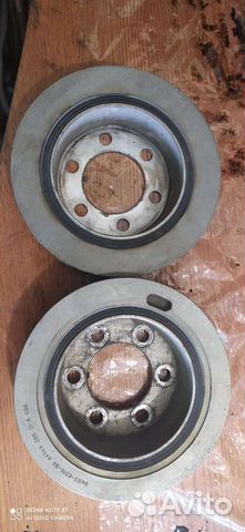 Шкив коленвала range rover 5.0sc