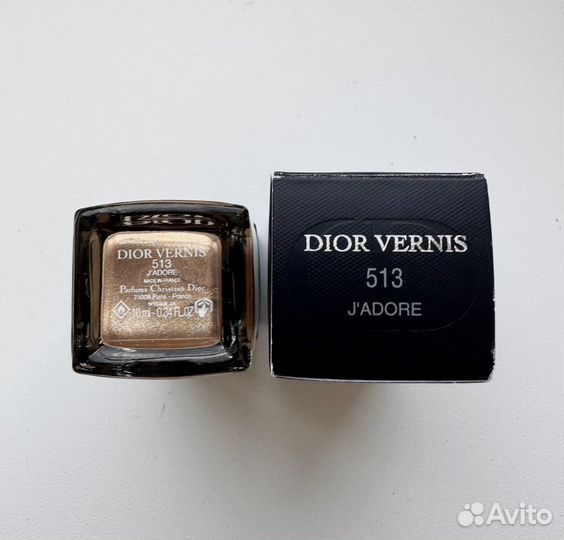 Dior лак для ногтей 513 j'adore 2023