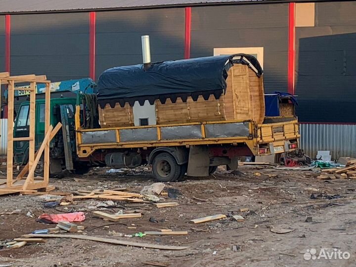 Баня бочка квадро с доставкой