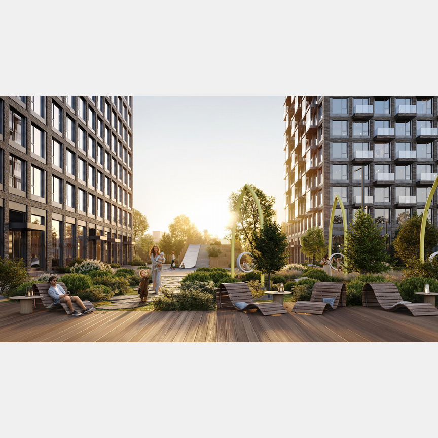 1-к. квартира, 61,2 м², 3/40 эт.