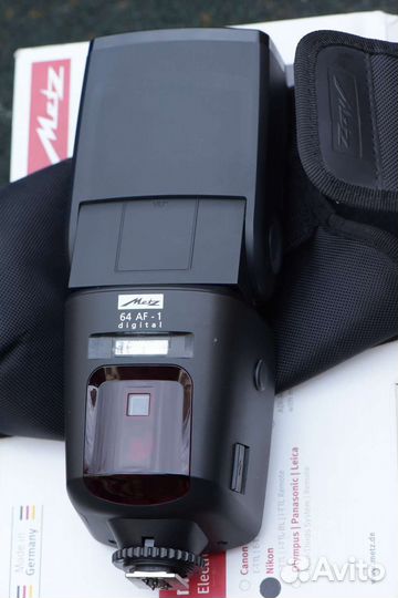 Вспышка Metz mecablitz 64 af-1 на камеры Nikon
