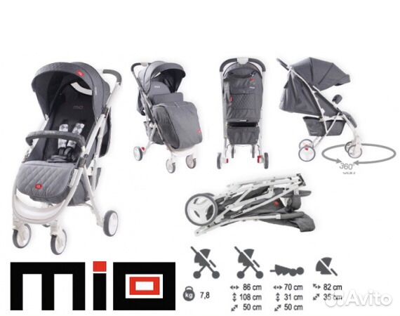 Новая Коляска Adamex Quattro Mio