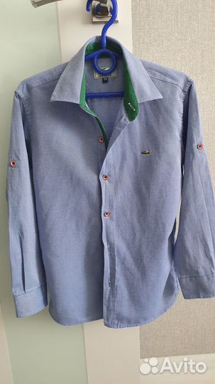 Рубашка школьная 128