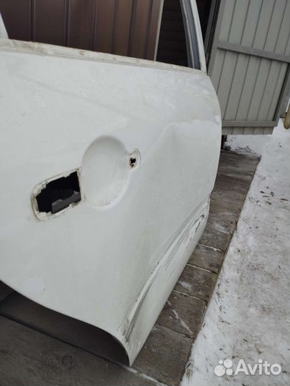 Дверь задняя правая лада гранта калина