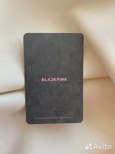 Официальная карта lisa blackpink