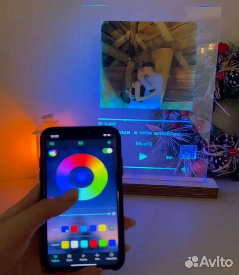 Рамка с живым фото