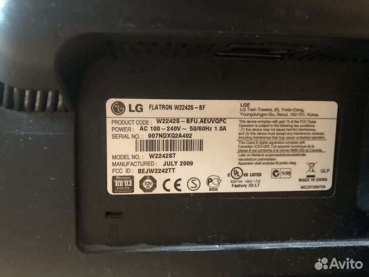 Монитор LG 22