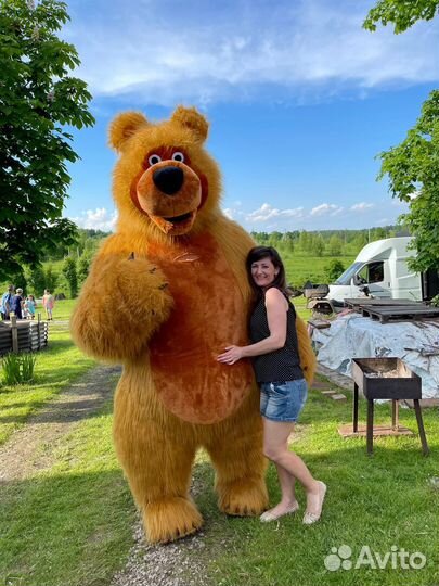 Поздравление от бурого мишки