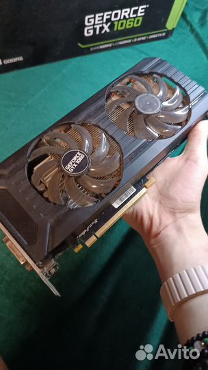 Видеокарта Palit GeForce GTX 1060 dual 3 GB