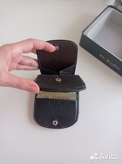 Кошелек мужской Dr. Koffer оригинал натур. кожа
