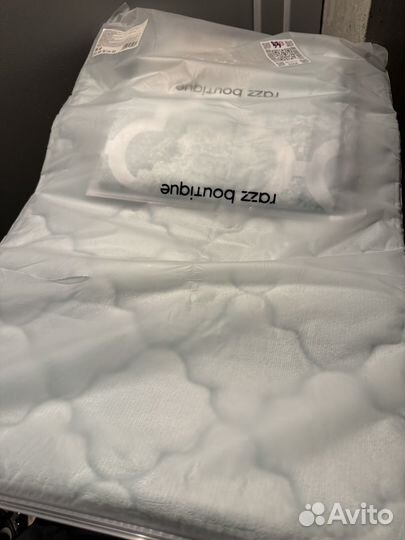 Набор коврик и штора для ванны