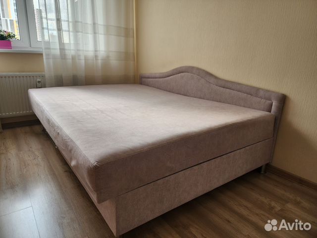 Кровать диван тахта , ширина 200, глубина 140, высота 48 , б/у ...