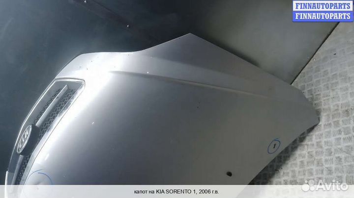 Капот Kia Sorento I (JC, BL), 2006 2.5 Дизель