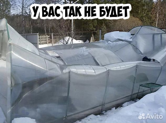 Теплицы из поликарбоната усиленные