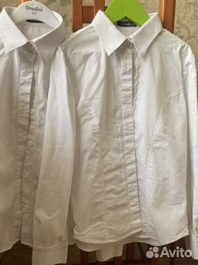 Школьная блузка для девочек 134