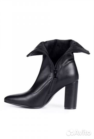 Ботильоны на каблуке демисезон 40
