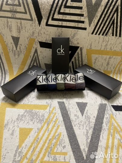 Трусы мужские Calvin Klein 5 штук