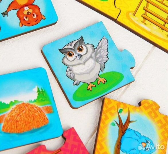 Пазл тройной 