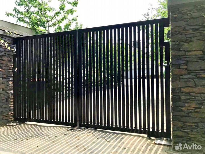 Забор сварной из профильной трубы