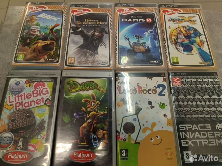 Диски на psp