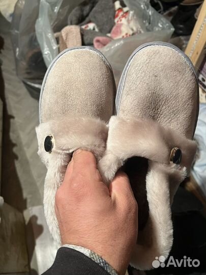 Чуни из натуральной овчины