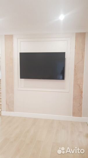 Установка телевизора на стену