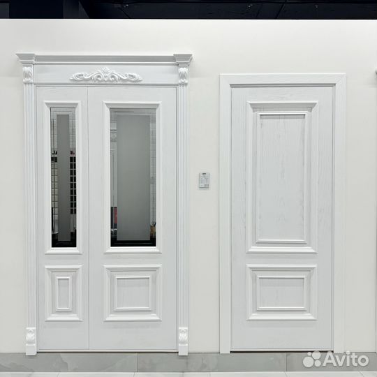 Двери межкомнатные остеклённые l-3543