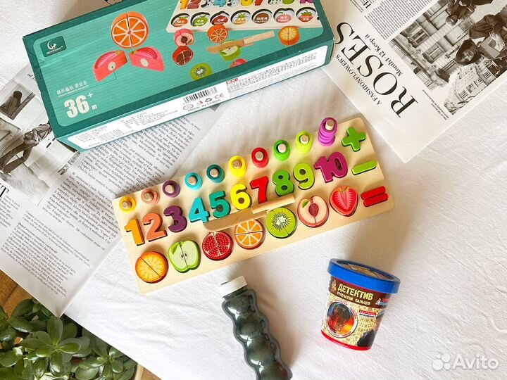 Развивающие игрушки пакетом