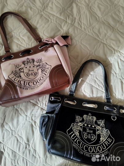 Juicy couture сумка розовая