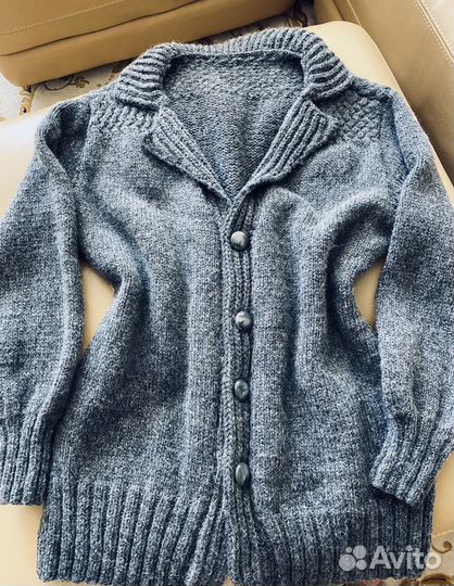 Кардиган ручная работа спицами