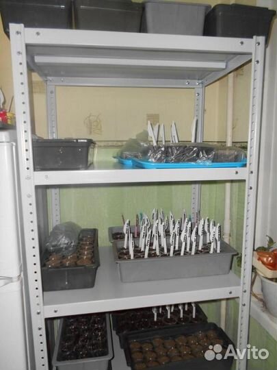 Стеллаж разборный металлический