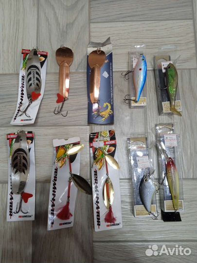 Блесна, воблер, рыбалка