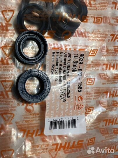 Сальники оригинал Stihl MS 170 180 250