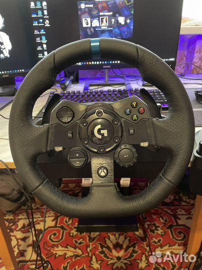 Игровой руль logitech g929