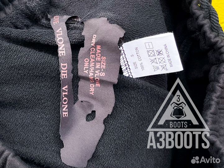 Шорты Vlone Black/Purple